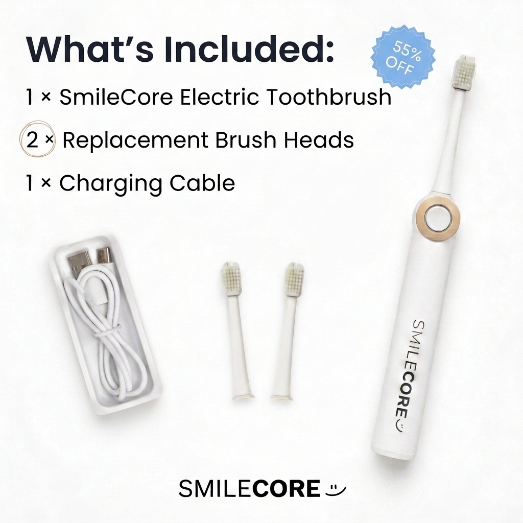 3 in 1 Rolling Floss Toothbrush