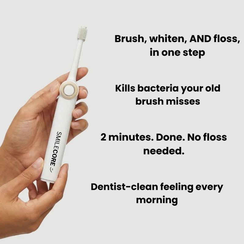 3 in 1  Rolling Floss Toothbrush